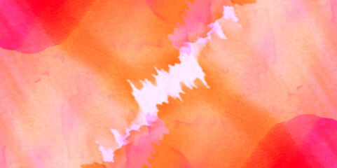 Abstract Pattern multicolored hues filling the top quarter, Vibrant Watercolor Gradient, Watercolor Splash Background for Advertising and Banner, ideal for creative and modern designs.