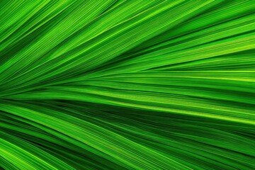 Emerald Green Radiance An Abstract Symphony of Verdant Strokes and Dynamic Light