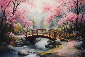 japanese garden bridge