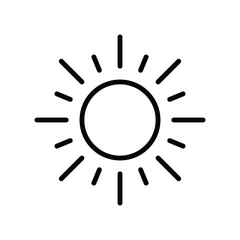 sun vector illustration