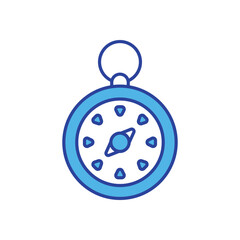 Compass  icon vector stock illustration