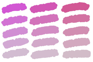 もこもこざらつき紫系グラデ素材カラーセット © Makidas