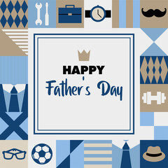 Happy Fathers Day Greeting card