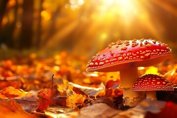 fly agaric mushroom