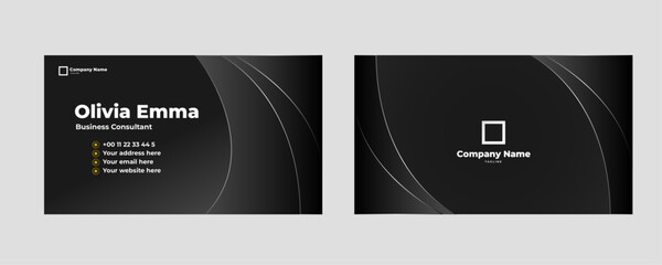 Abstract Corporate and business Card Illustration