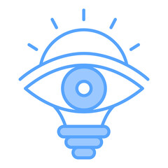 Vision Blue Icon