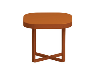 table icon 3d illustration render