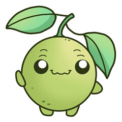 illustration, vector, cartoon, fruit, set, food, icon, cute, funny, design, character, strawberry, graphic, face, cherry, fresh, banana, isolated, background, collection, sticker, apple, lemon, fun, o