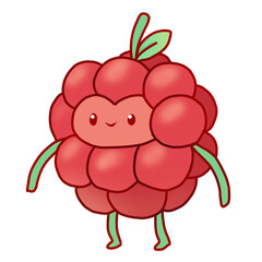 illustration, vector, cartoon, fruit, set, food, icon, cute, funny, design, character, strawberry, graphic, face, cherry, fresh, banana, isolated, background, collection, sticker, apple, lemon, fun, o