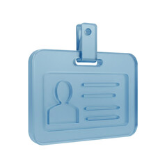 ID Card with Chip Identification Badge Security Access Employee Pass