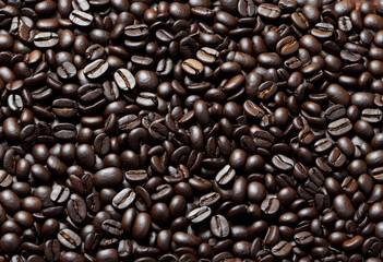 Obraz premium roasted coffee beans