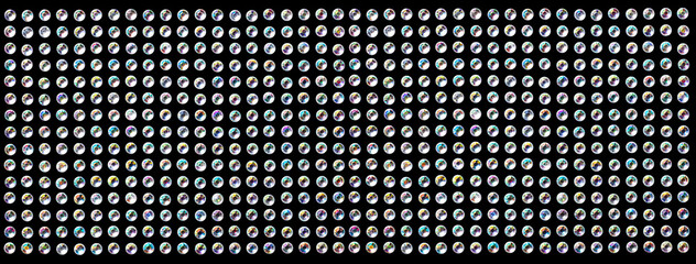 ラインストーンの背景テクスチャー