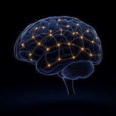 Brain neural pathways