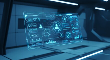 Observing Futuristic Holographic Interface in a Modern Setting