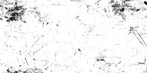 scratched and grunge old dusty urban distressed overlay texture, Black and white abstract grunge texture featuring heavy paint splatters, distressed brush strokes scratches.	