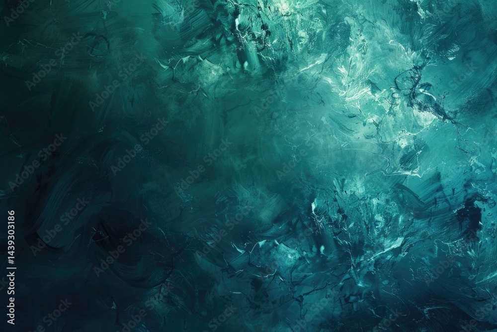 Poster abstract green texture with marbled effect. artistic background for design and print. background ima