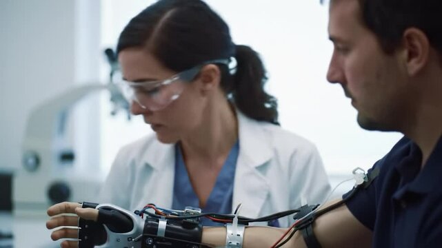 Innovative robotic arm technology assists in rehabilitation processes