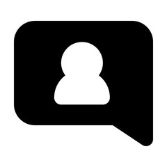 chat solid icon