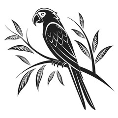 Fototapeta premium bird on a branch