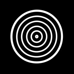 Concentric circles design