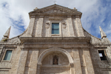 church (san agustin) in valladolid in spain 