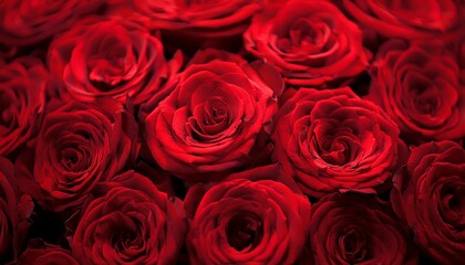 美しい赤い薔薇