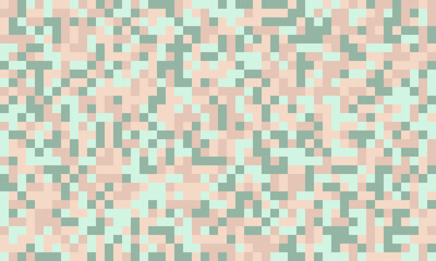 Abstract pixelated pattern in soft pastel colors.  Ideal for backgrounds, website design, or textile prints.  This calming, textured image evokes feelings of serenity and digital artistry.
