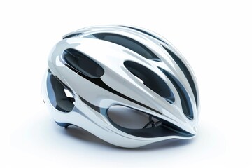 Fototapeta premium Next-Gen Bicycle Helmet Concepts Isolated On White Background.