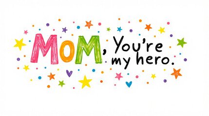 Mother's Day concept illustration