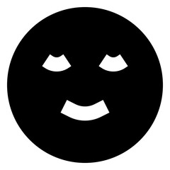 emoticon solid icon