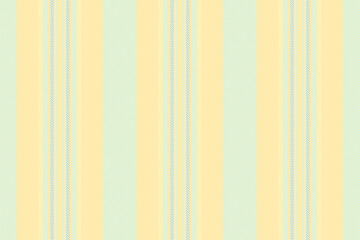 Obraz premium Plank background texture stripe, ornament fabric pattern seamless. Nostalgic vector vertical lines textile in yellow and light colors.