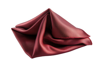 Quality Silk Accessory Display Isolated On White Background.
