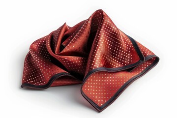 Elite Pocket Square Design Isolated On White Background.