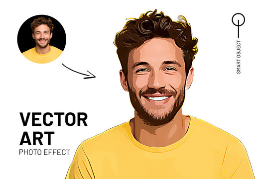 Vector Art Photo Effect
