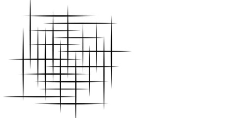 Fototapeta premium Abstract Line Grid. Simple Lined Grid. Digital technology white background. Abstract lines in grey and white tone of many squares and rectangle shapes on white background. Minimalistic texture line.