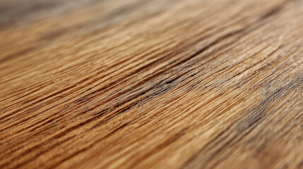Fototapeta premium Close up of brown wood grain texture background for furniture flooring and interior design material