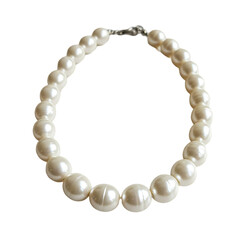 Obraz premium Elegant Pearl Bracelet: Classic Jewelry Design