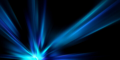 Colorful spectrum lights tech black party club neon lights abstract wave technology background, black background

