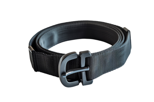 Style Meets Functionality: Arcade Belts Hardware Belt Isolated On White Background.