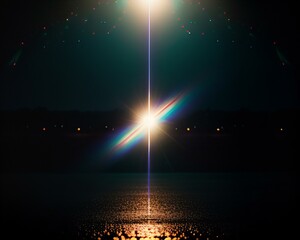 Featuring Abstract colorful grid background.