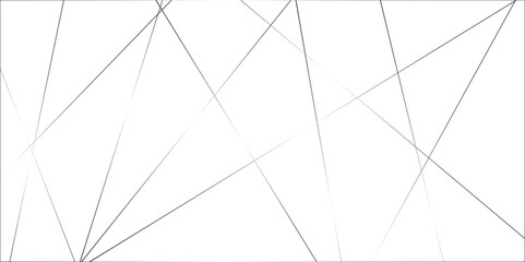 Abstract white color background and black diagonal stroke lines pattern. Random chaotic line and creative geometric shape background. modern technology art design.