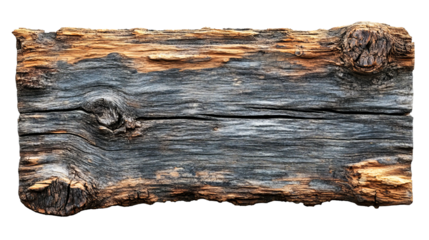 Natural weathered wood piece with rustic texture