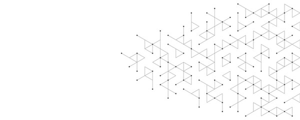 Abstract background with a geometric pattern of triangle shapes. Graphic design element