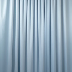 Light Blue Curtain Background Texture
