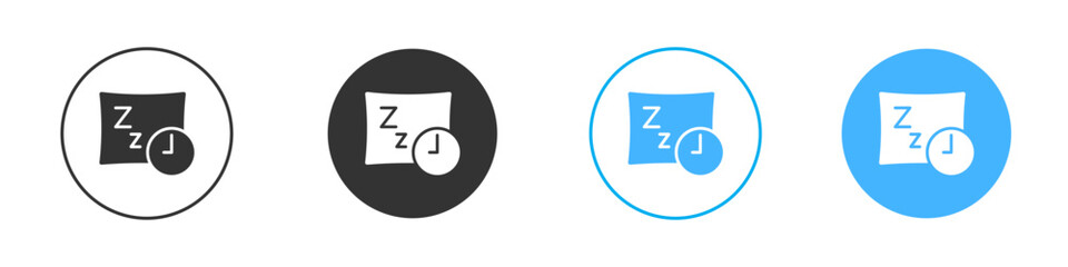 Bedtime icon Vector Graphic set