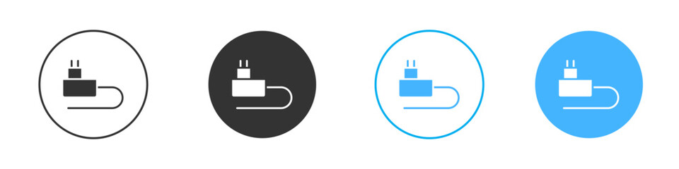 Charger icon Vector Graphic set