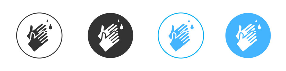 Handwashing icon Vector Graphic set