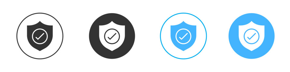 Safe icon Vector Graphic set