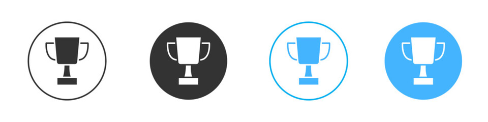 Trophy icon Vector Graphic set