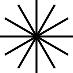 Shapes for swiss minimal style design. Trendy geometric postmodern primitive figures. illustration contemporary stars or flowers.